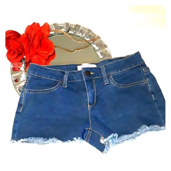 No Boundries Denim Cut Off Shorts 9 - Picture 1 of 5